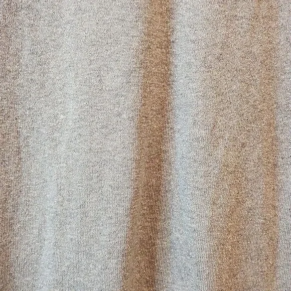 Michael Kors Turtleneck Sweater Long Sleeve Shirt Women's Size Small Silver NICE - Picture 9 of 12